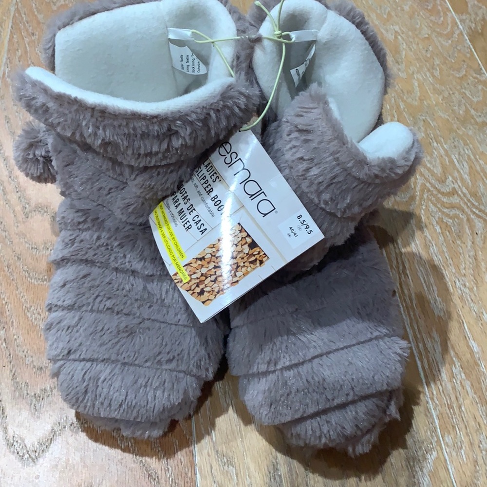 Purple Slipper Boots